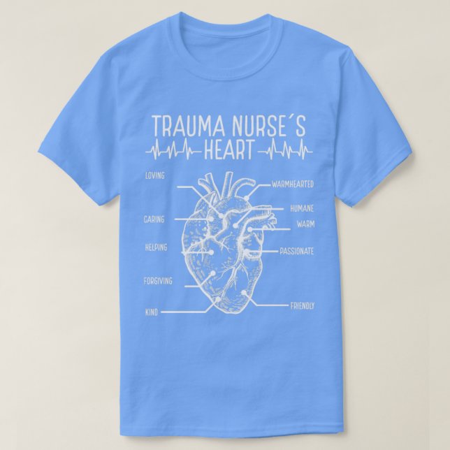 Certified Trauma Nurse Trauma Nursing Essentials  T-Shirt (Design Front)