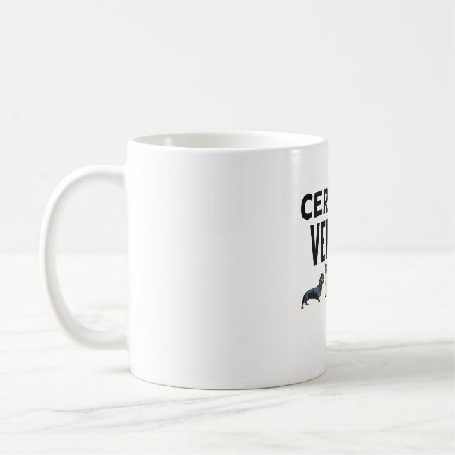 Certified Vet Tech Coffee Mug (Left)