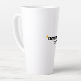 Certified Yapper | Gen-Z Funny Graphic Tee Latte Mug