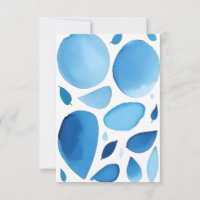 Cerulean Geometric Dream Abstract