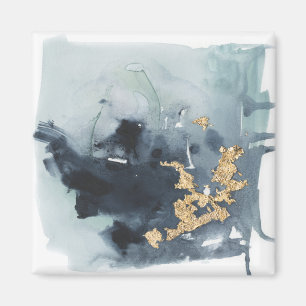 Cerulean & Gold Magnet