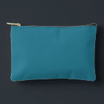 Cerulean (Green) Solid Colour Accessory Pouch<br><div class="desc">#257B92
Cerulean (green)
Small size</div>