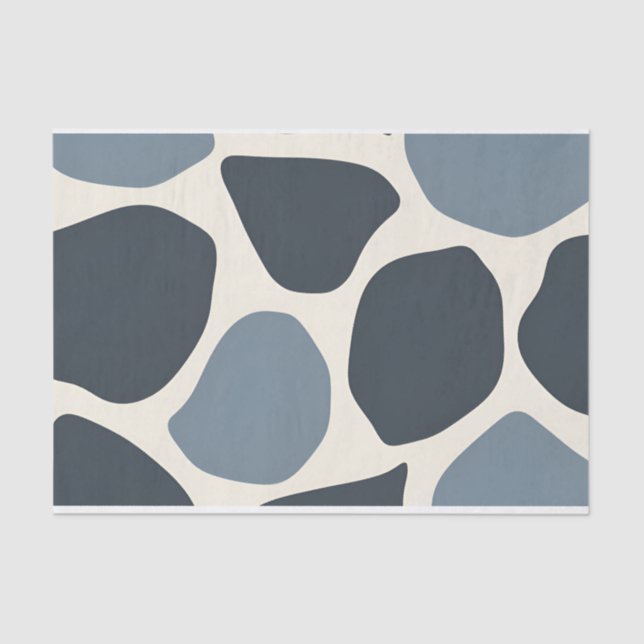 Cerulean Mist Drift Tissue paper (Front)