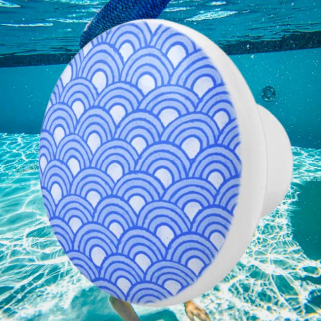 Cerulean Scales Ceramic Knob (Creator Uploaded)