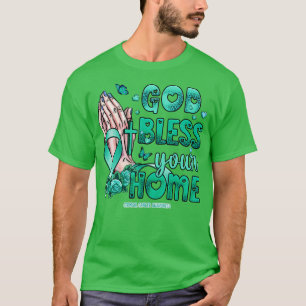 Cervical Awareness god bless faith hope T-Shirt