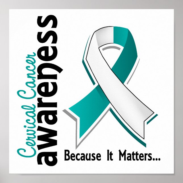 Cervical Cancer Awareness 5 Poster (Front)