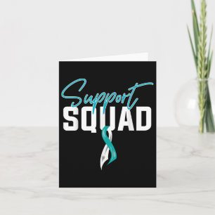 Cervical Cancer Awareness Support Squad  Card