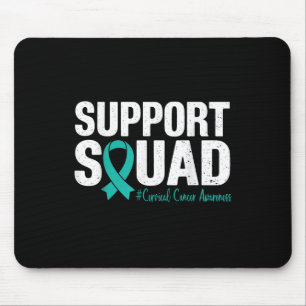 Cervical Cancer Awareness Support Squad Men Women  Mouse Pad