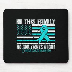 Cervical Cancer Awareness Women Men Cervical Cance Mouse Pad
