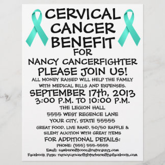 Cervical Cancer Benefit Flyer