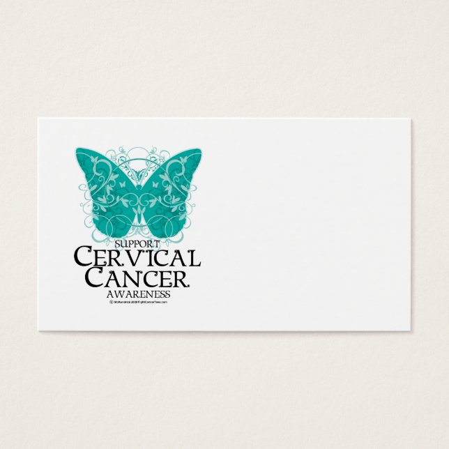 Cervical Cancer Butterfly (Front)