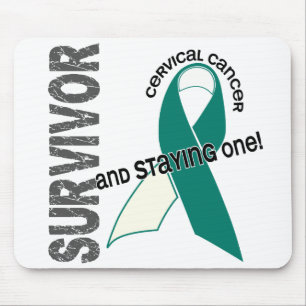 Cervical Cancer Survivor Mouse Pad