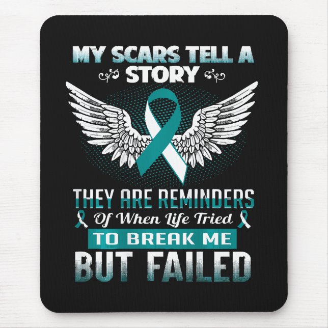 Cervical Cancer Women Mouse Pad (Front)