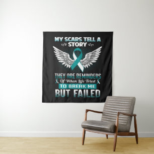 Cervical Cancer Women Tapestry