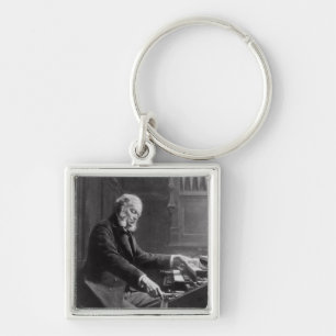 Cesar Franck at the console of the organ Key Ring
