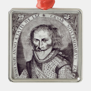 Cesar Nostradamus Metal Tree Decoration