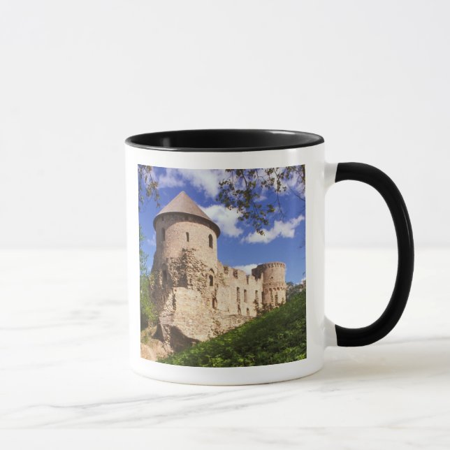 Cesis Castle in central Latvia. Mug (Right)