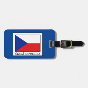 Ceska Republika Luggage Tag