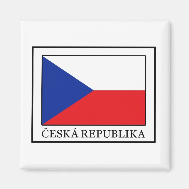 Ceska Republika Magnet (Front)