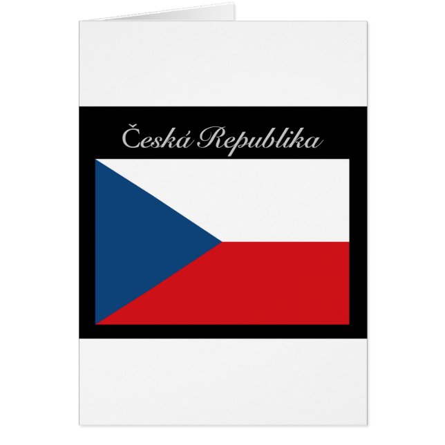 Česká republika vlajka (Front)