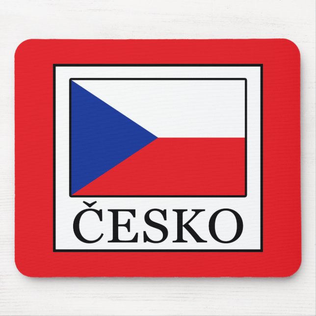 Česko Mouse Pad (Front)