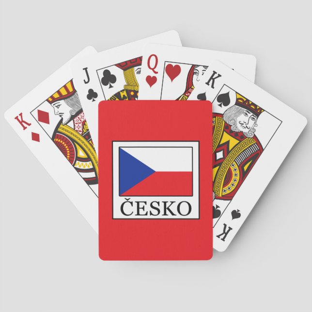 Česko Playing Cards (Back)