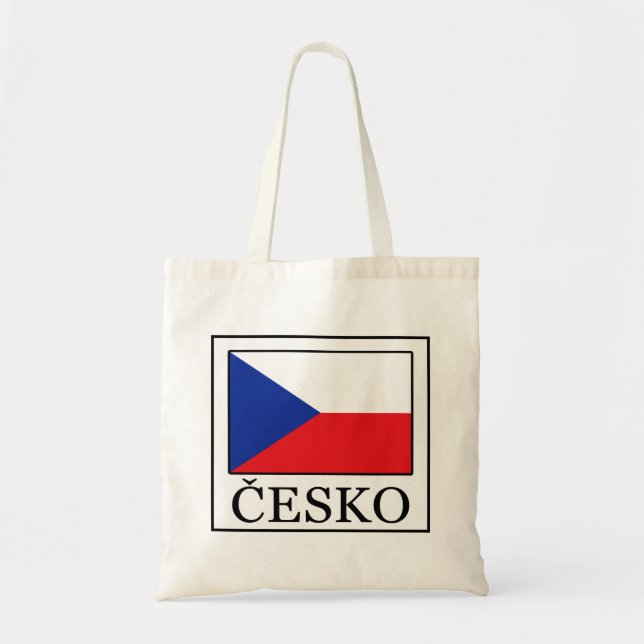 Česko Tote Bag (Front)