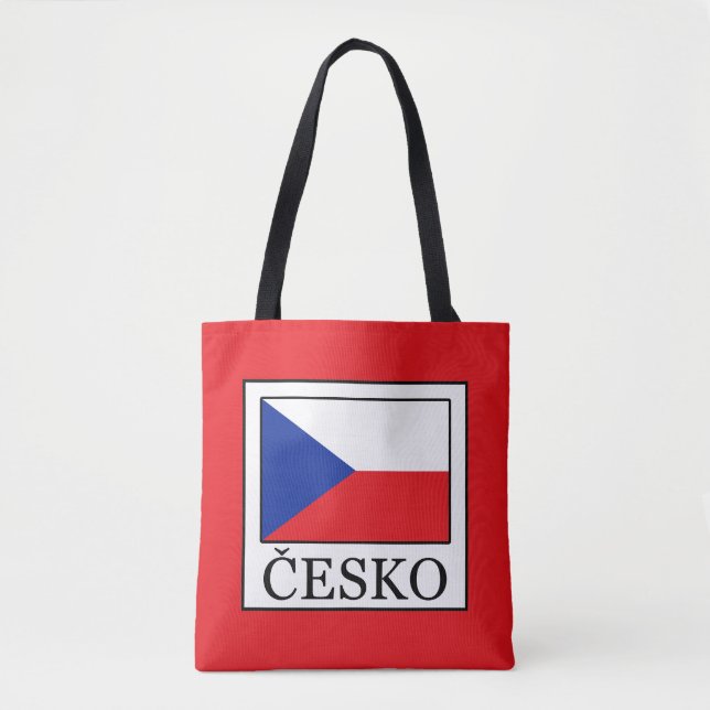 Česko Tote Bag (Front)
