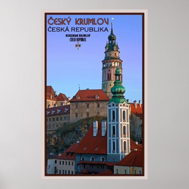 Cesky Krumlov Castle Poster (Front)