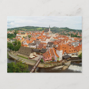 Český Krumlov South Bohemia Czech Republic Postcard