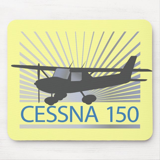 Cessna 150 Aeroplane Mouse Pad (Front)