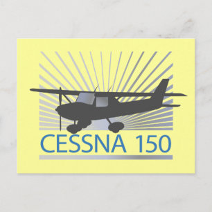 Cessna 150 Aeroplane Postcard