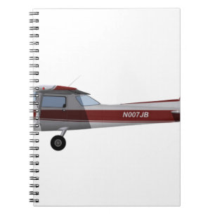 Cessna 152 392392 spiral notebook