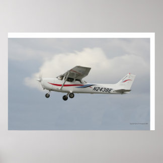 Cessna 172 on Takeoff Poster
