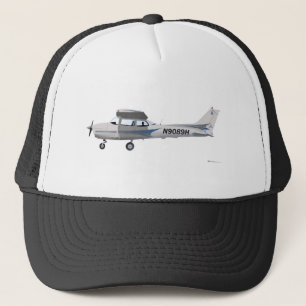 Cessna 172 Skyhawk Blue Trucker Hat