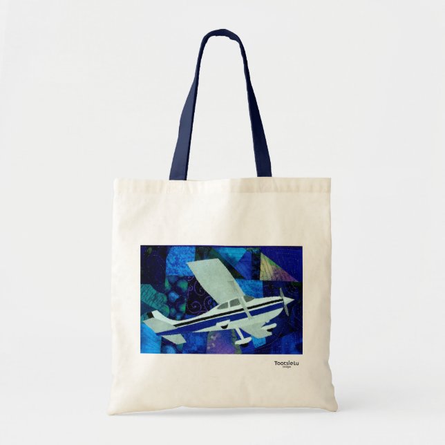 cessna 182 tote bag (Front)