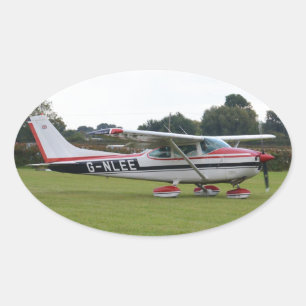 Cessna 182Q Oval Sticker