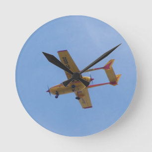 Cessna 337G Super Skymaster Round Clock