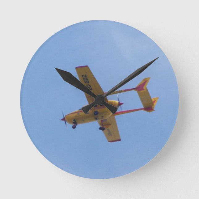 Cessna 337G Super Skymaster Round Clock (Front)