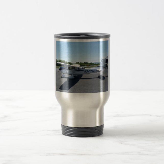 "CESSNA AIRPLANE" TRAVEL MUG (Center)