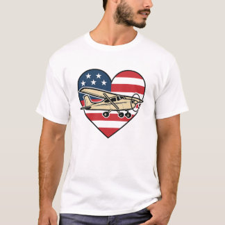 cessna american flag T-Shirt