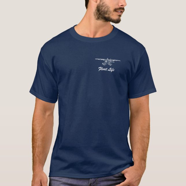 Cessna Caravan on splashdown T-Shirt (Front)