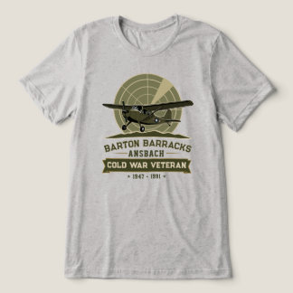 Cessna O-1 Bird Dog Cold War Veteran Tri-Blend Shirt