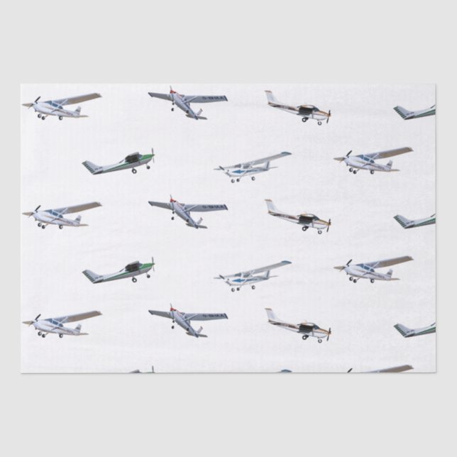 Cessna Planes Tissue Paper (Front)