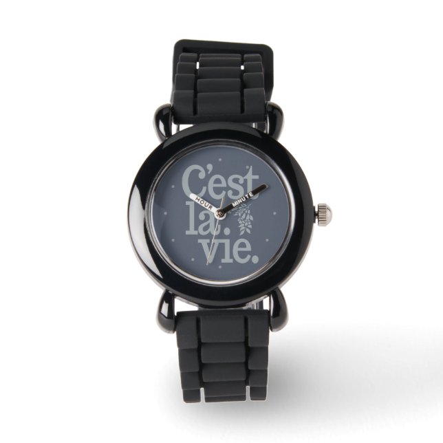 C'est La Vie custom watches (Front)