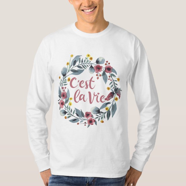 C'est La Vie French T-Shirt (Front)