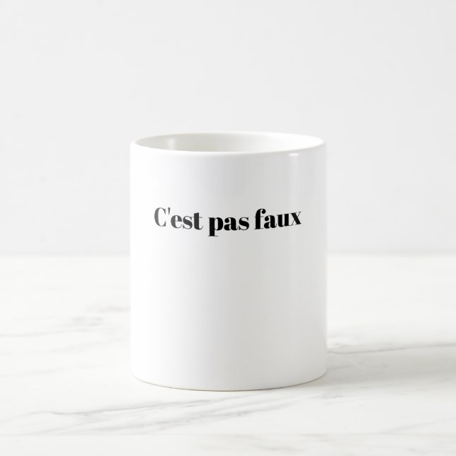 C'est pas faux Perceval Coffee Mug (Center)