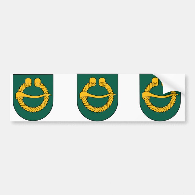 Cesvaine, Latvia Bumper Sticker (Front)