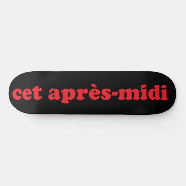cet après-midi skateboard (Horz)