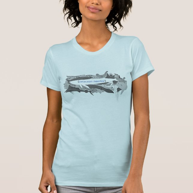 [cetacean needed] T-Shirt (Front)